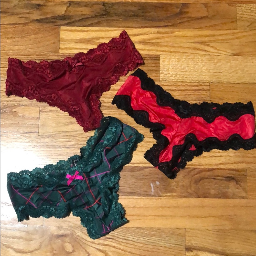 Brand New thongs!!! Sold together! Size XS